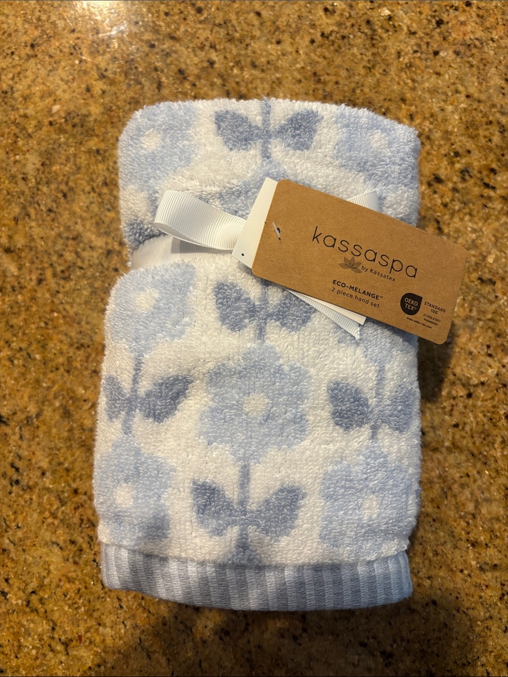 Kassaspa by kassatex eco-melange 2 piece hand set